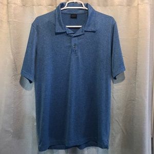 Medium Blue Short Par 4 Golf Polo